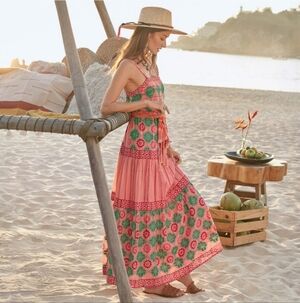 OLIPHANT Phoenix Rose Maxi dress Tuckernuck